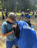Студенты провели акцию «Триколор»