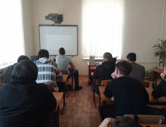 В УТМиПТ прошла беседа на актуальную тему "Правовая ответственность несовершеннолетних" 1