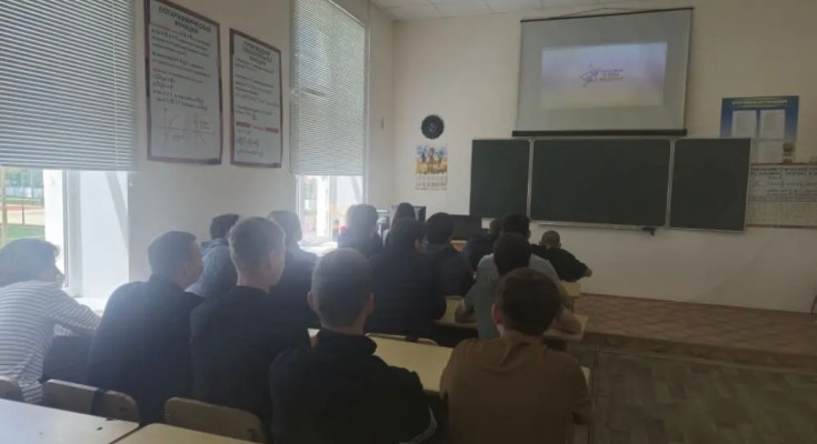 В УТМиПТ прошёл кинопоказ фильмов кинофестиваля «ПОТОМКИ ПОБЕДИТЕЛЕЙ». 1