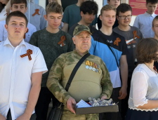 22 июня в Успенском техникуме состоялся урок Мужества с участием Гулакова Игоря Васильевича 2